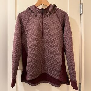 Smartwool • Women's Diamond Peak Quilted Pullover • Fig Heather • Size Small
